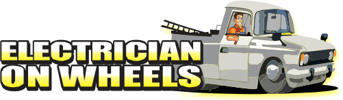 Electrician on Wheels Logo